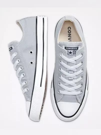 Кеды Converse спортивные, летнего-осеннего-весеннего сезона — NEOSTEP-NEO47-СЕРЕБРН-41