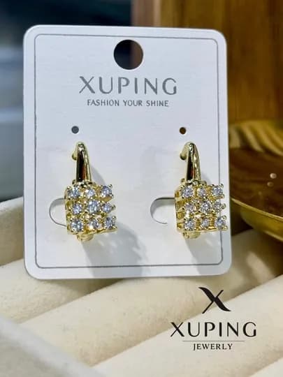 Серьги для женщин и девушек — HUSNUR-XUPING8-ГОЛУБ