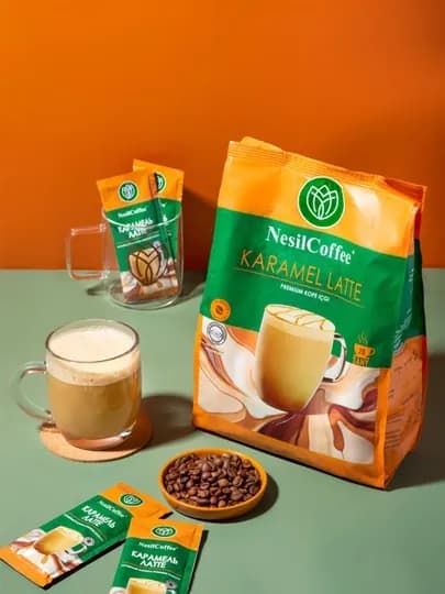Nesil Coffee CARAMEL LATTE 3в1 — NESILC-DSFJB06