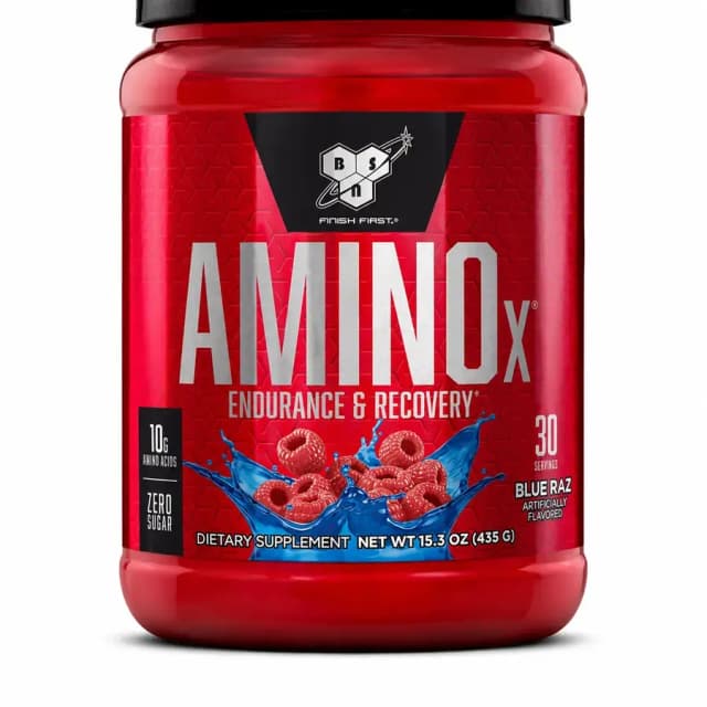 BQ BSN AMINOx® Endurance & Recovery – Blue Raz, 435 g (30 Servings)