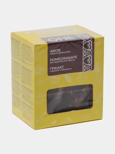 Чай Fruteabar ONE Гранат с малиной и гибискусом, 5 пакетиков, 8 г — FRUTEA-P0C7FD4