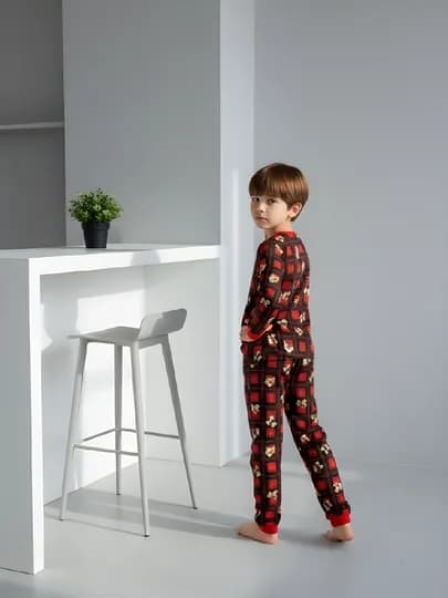 Весенняя детская пижама — TRITIMA-PIJAMA-КРАСН-110116