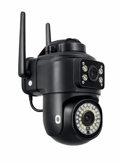 Умная камера наблюдения Wi-Fi E27b в Y6, ночной режим наблюдения — PREM707-BABYCAM-ИНДИГО