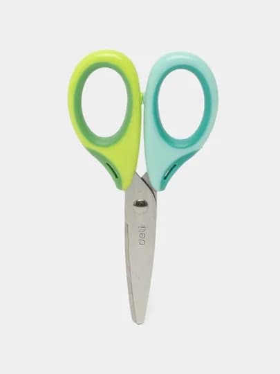 Ножницы детские пластмассовые, 135 мм 6068 Deli — DELISTO-P1126E8-СИНИЙ