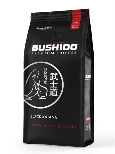 Кофе в зёрнах BUSHIDO Black Katana 100% ARABIKA — LUCKYCO-BUSHBK-BKB1000