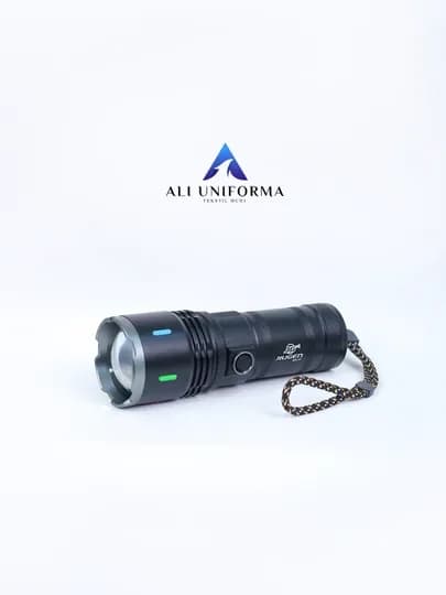 Тактический фонарь JIUGEN JGPRO/BX-57 с ZOOM-фокусом, USB-C зарядкой и водозащитой IPX6 — TACKIDS-IDCASEFONARLAR-ЧЕРНСТЕ