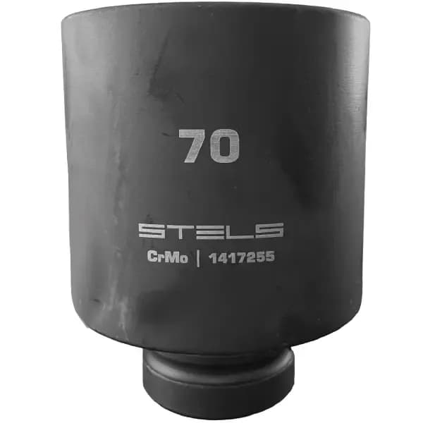 Uzatilgan rozetka Stels yuk mashinalari uchun, 70 mm, 1”, 6-nuqta, CrMo