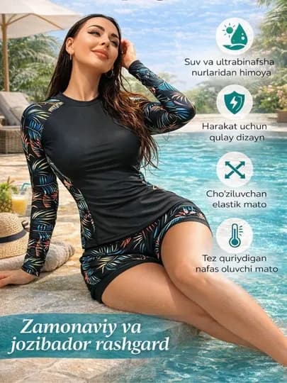 Купальник для женщин — SOFAXON-KUPALNN-ЧЕРН-L