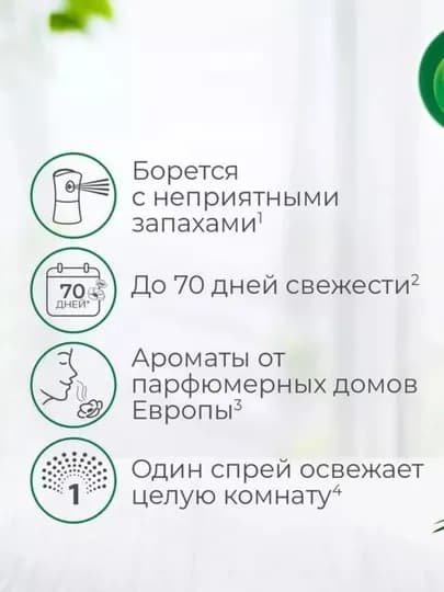 Воздух освежитель, аэрозоль для воздуха, Освежитель, освежитель воздуха, спрей — AFRA-AIRWICK1-ОРАНЖ
