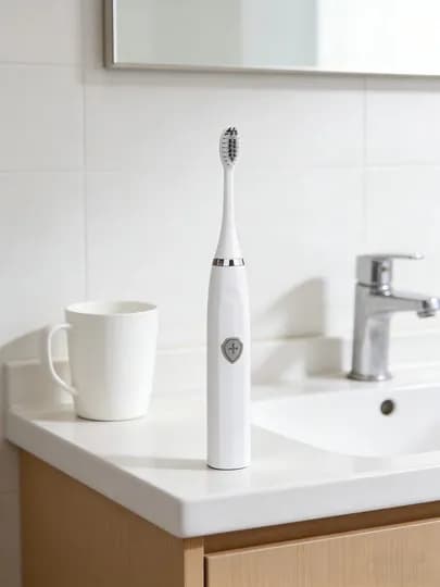 Электрическая зубная щетка, 3 насадки — 2020217-TOOTHBRUSH002