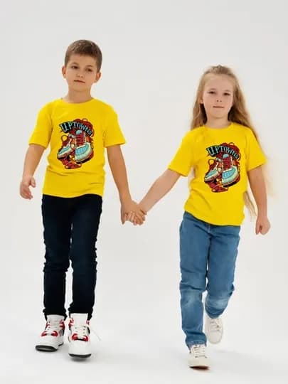 Футболка для мальчика — TRITIMA-FUDBOL-ГОРЧИЧ-8692