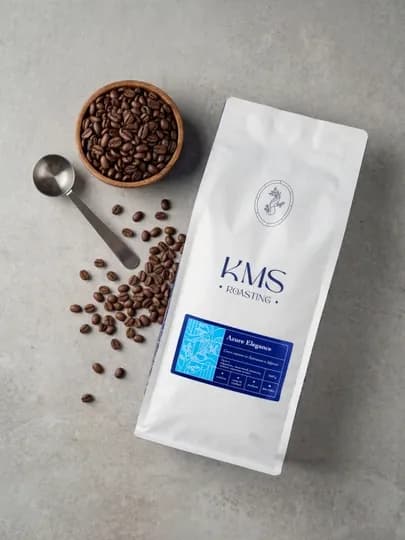 Кофе зерновой KMS Azure Elegance, 1 кг — KMSRSTG-AZUREELEGANCE