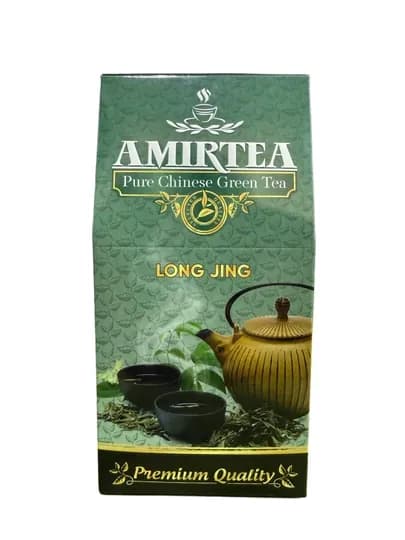 Amir Tea, Чай зеленый, В/С, Long Jing, 80 г — АМИРТЕА-651175