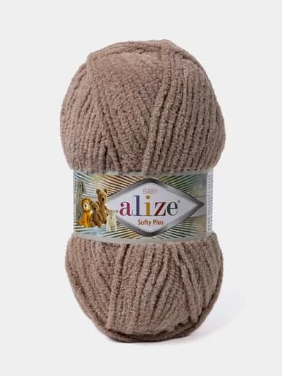 Пряжа для вязания Alize Softy Plus — KARTOPU-SOFTYPLUS2-БЕЖМЕЛ
