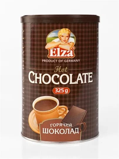 Горячий шоколад ELZA Hot Chocolate, 325 гр — LUCKYCO-EHCH325