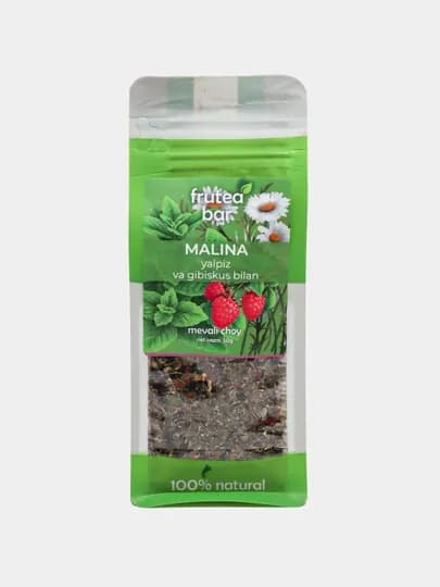 Fruteabar "Малина с мятой и гибискусом" Чайный напиток сухой рассыпной, 50 гр — FRUTEA-P15DD29