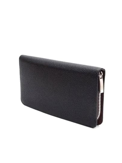 Кошелёк с одним замком, удобный — TRENBAG-0044-ЧЕРН