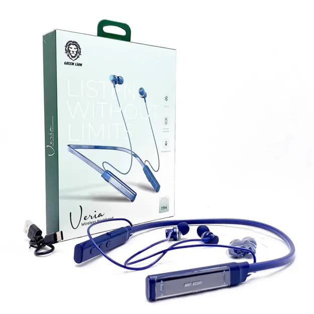 Беспроводные наушник Green Veria Blue