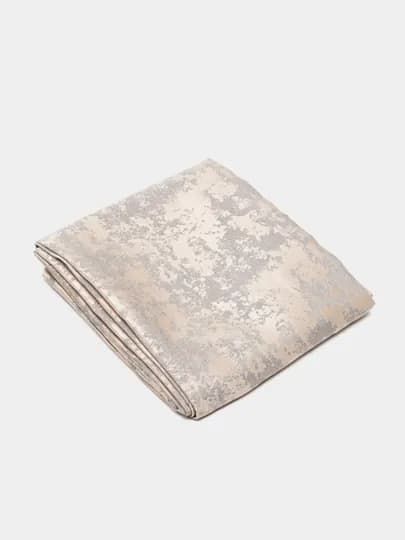 Шторы мрамор кварц, 1 штука, 150 см, 300 см — NEYLON-KVARS-БЕЖЕВ