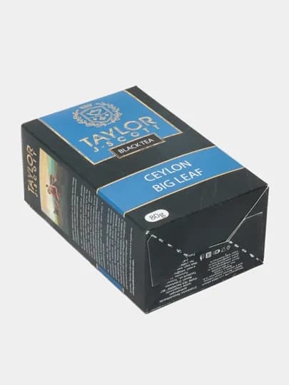 Чай черный Taylor tea Ceylon Big Leaf Крупнолистовой, 80 г — TAYTEA-CEYLON
