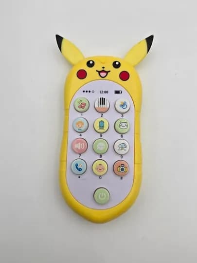 Музыкальный развивающий детский телефон, развивающие игрушки от года — ABCTOYS-TELEFON-АЛЫЙ