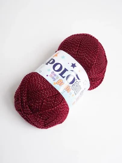 Пряжа- Polosu Brillo 97% акрил, 3% проволока, 100 г, 300 м — PRYAJA1-BRILLO-БОРДОВ