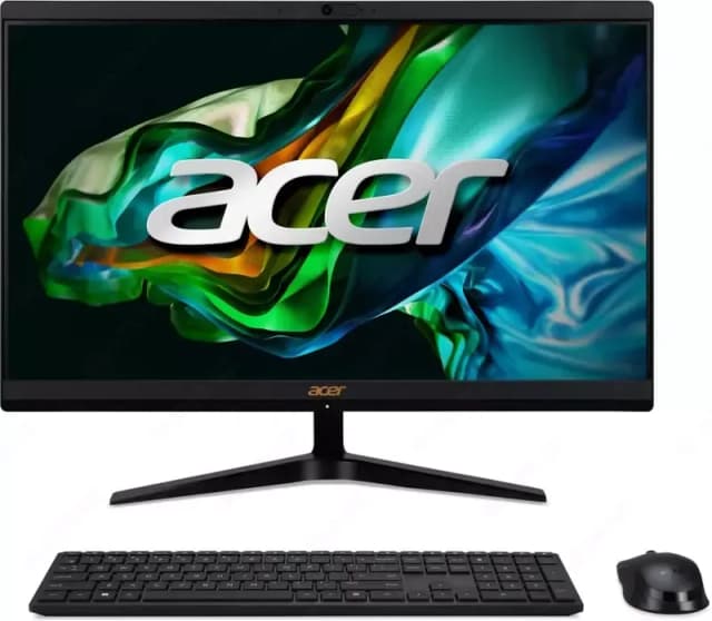 Моноблок Acer Aspire C24A — 23,8” FHD IPS 120 Гц, Intel Core i5-13420H, 16 ГБ DDR4, SSD 512 ГБ, Intel UHD Graphics, 5 МП QHD камера, Wi-Fi 6...