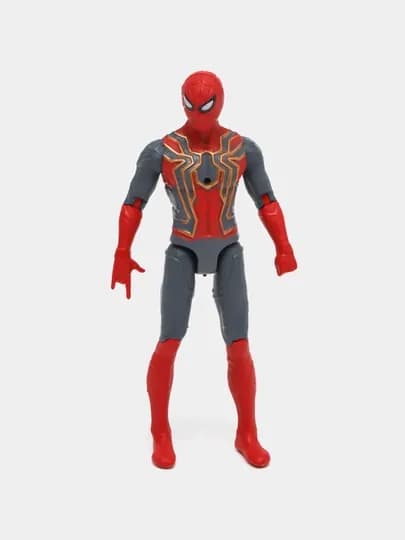 Бластер Человека-Паука: Стреляющая перчатка, 3 стрелы, Spider Man игрушка для детей — AMITOYS-AT13605-АЛЫЙ