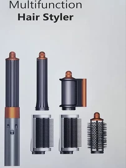 Профессиональный фен-стайлер Airwrap HS05/HS09 Coanda 2x, 6 в 1, 1700 Вт — XOZPLAN-DYSON-СЕРЫЙ-HS09md