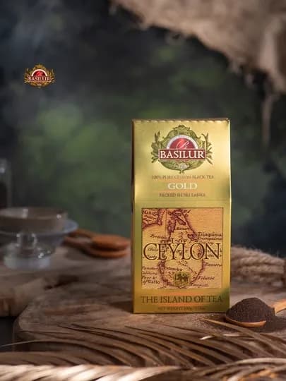 Чай Basilur The Island of Tea Gold — BASILUR-GOLD