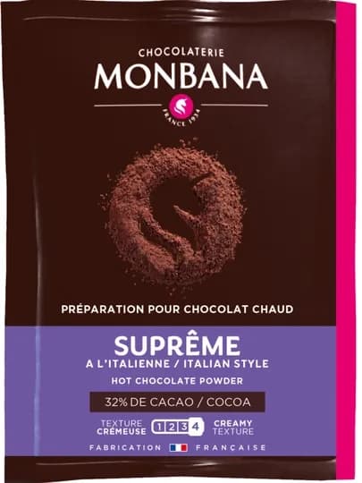Горячий шоколад MONBANA Supreme, 25 гр — SCUZ-SUPREME