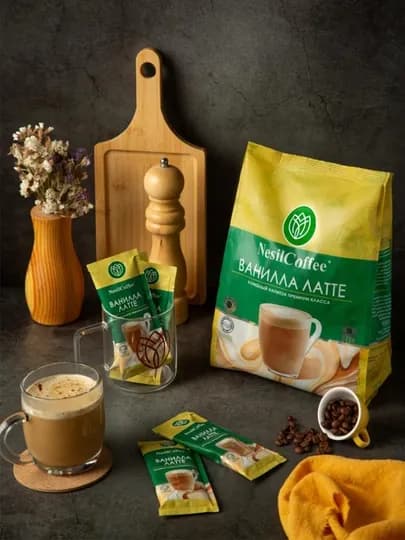 Nesil Coffee VANILLA LATTE 3в1 — NESILC-DSFJB07