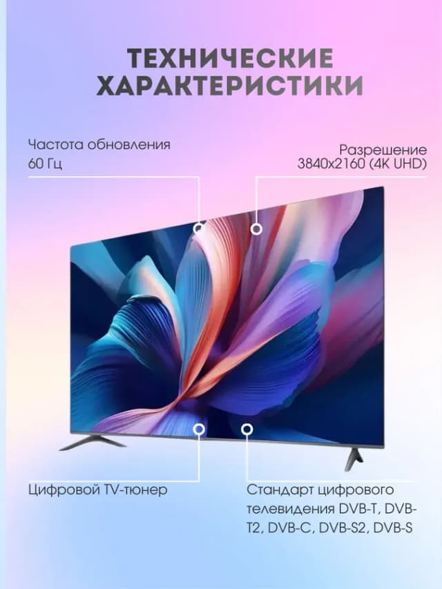 Телевизор смарт TV A Pro 55 2026