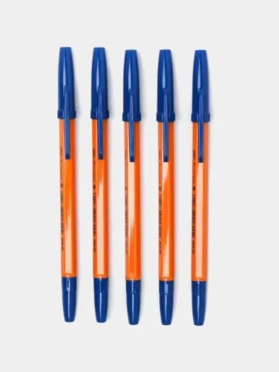Шариковая ручка 0,7мм Deli Q6S-BL 5 шт — ДЕЛИ-P1099E4-СИНИЙ