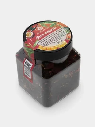 Фруктовый черный чай "Манго - маракуйя", 100 г — BISTORE-МАРАКУЯ