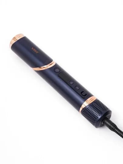 VGR MultiStyle Pro – фен-щётка и стайлер, 6 в 1 и 4 в 1 для идеальной укладки — ELELIV-VNAB-ИНДИГО