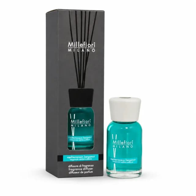 Tayoqchali diffuzor MILLEFIORI Milano Natural Mediterranean Bergamot 100 мл 7MDBM