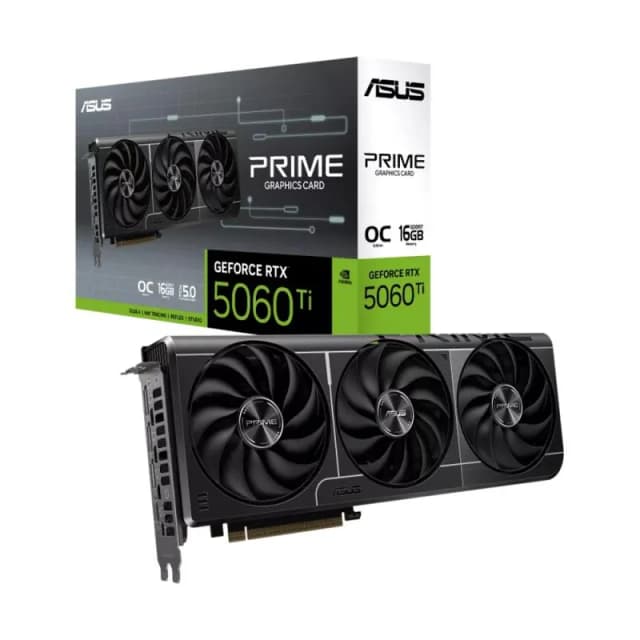 ASUS PRIME GeForce RTX™ 5060 Ti 16GB GDDR7 OC Edition