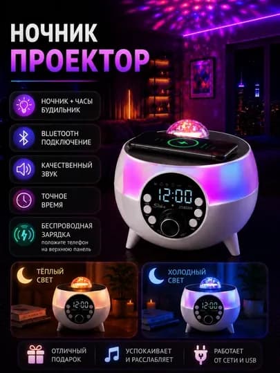 Проектор «Звездное небо» – ночник, создающий волшебную и спокойную атмосферу в вашем доме — SABOPS-FBSPROEKTORLAR-ЛАВАНД