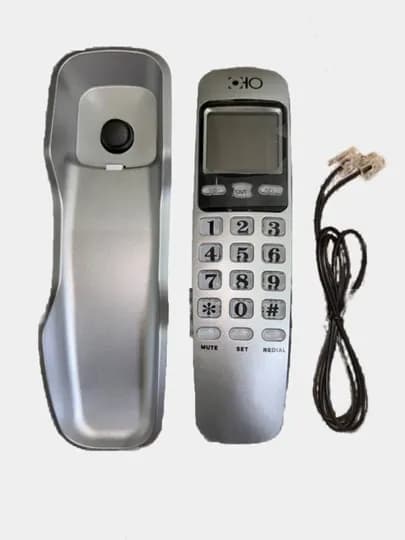 Проводной домашний телефон OHO-307CID — SELECTR-OHO317-СЕРЫЙ
