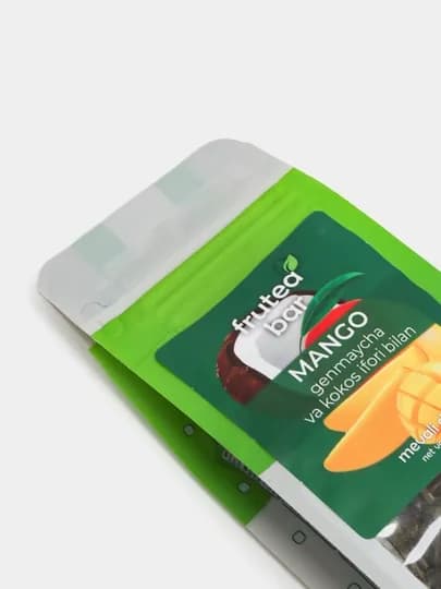 Fruteabar "Манго с генмайчой и ароматом кокоса" Чай зеленый листовой с добавками, 50 гр — FRUTEA-P15DD2E