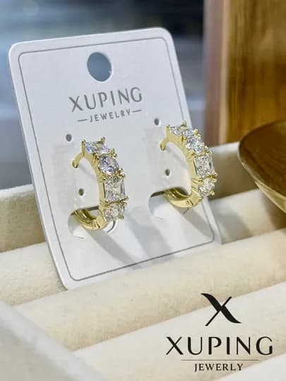 Серьги для женщин и девушек — HUSNUR-XUPING8-ЗЕЛЕН