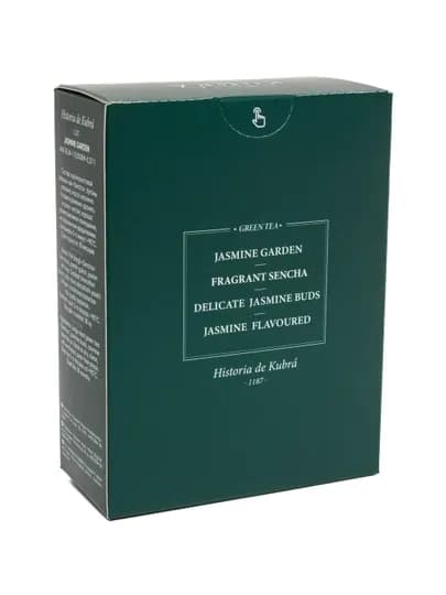 Премиальный зеленый чай "JASMINE GARDEN", 20 пакетиков, 40 гр — KUBRA-JASPAKE