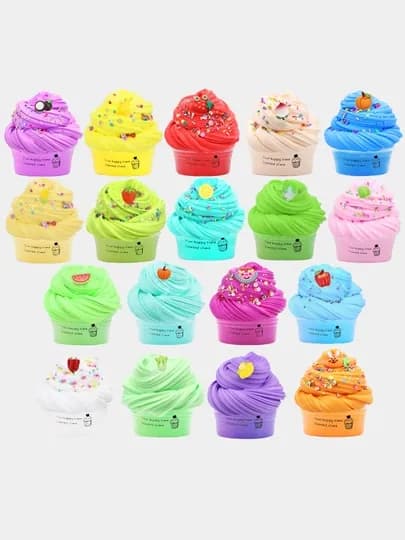 Детский набор слаймов Slime Kit, для творчества, опытов и экспериментов — TOYMAG-SLIYAIS-СВЕТЖЕЛ