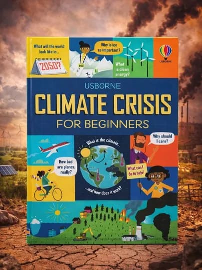 Climate Crisis for Beginners, Usborne — ВСЕЗНАЙ-РЕКРКЕРРРРРПП