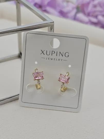 Серьги для девочек и женщин, Xuping — 1001PRT-XUPINGO-МЕНТОЛ