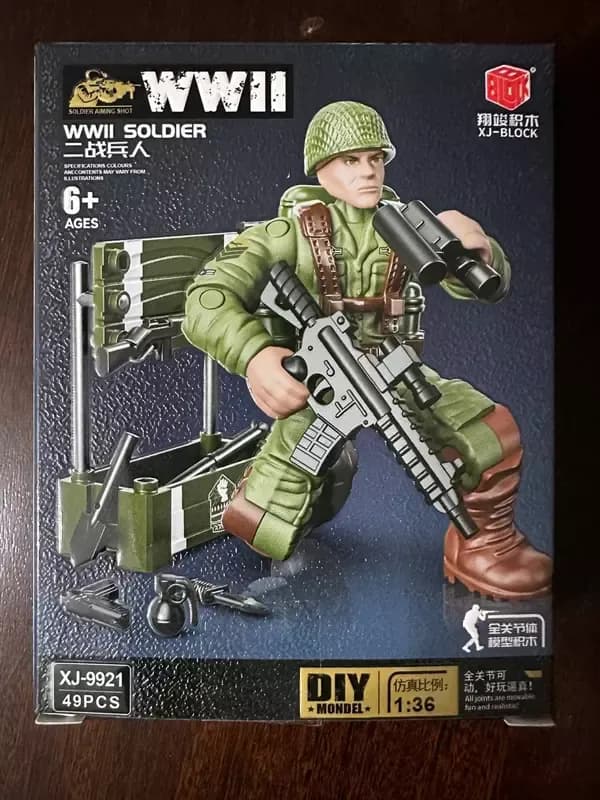Военные фигурки солдатики