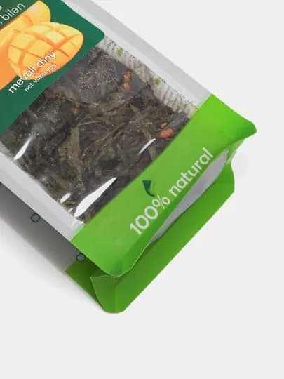 Fruteabar "Манго с генмайчой и ароматом кокоса" Чай зеленый листовой с добавками, 50 гр — FRUTEA-P15DD2E
