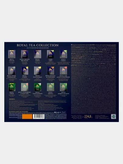 Чай Richard "Royal Tea Collection" ассорти, 120 шт, сашет, 224,8 г — DANIHA-DFCVM42