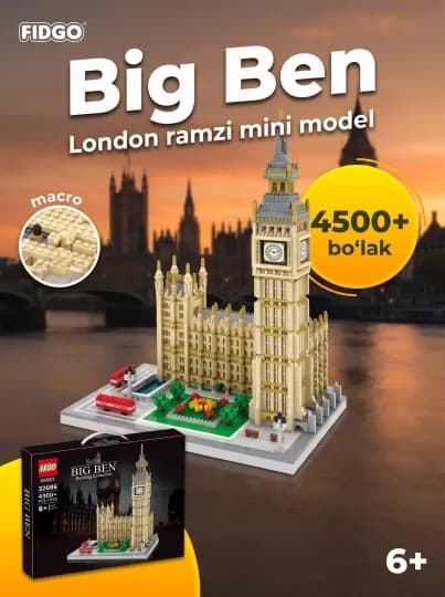 Конструктор DOM BRICKS Мировая Архитектура, большая модель, от 3000+ деталей — УХТЫ-ДУБАИ-АЛЫЙ